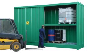 Double IBC Bunded Container