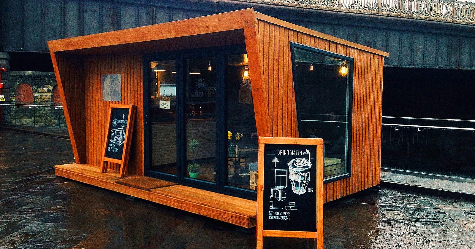 Shipping Container Cafe